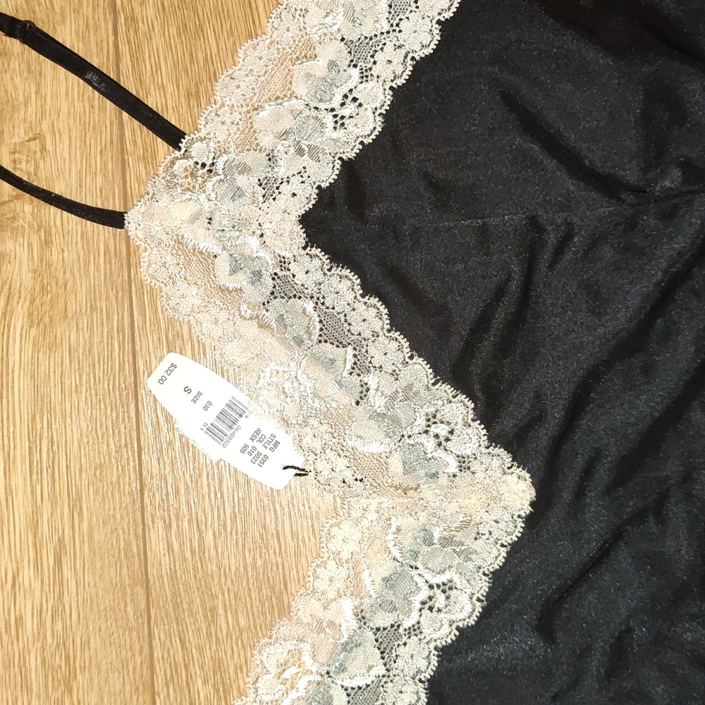 Y2K Victoria's Secret NWT Lace Trim Cami Tank, sz. S - Picture 4 of 12